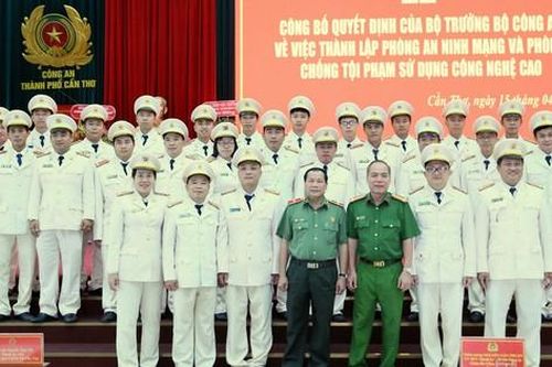 Công an TP Cần Thơ: Thành lập Phòng An ninh mạng và phòng, chống tội phạm sử dụng công nghệ cao