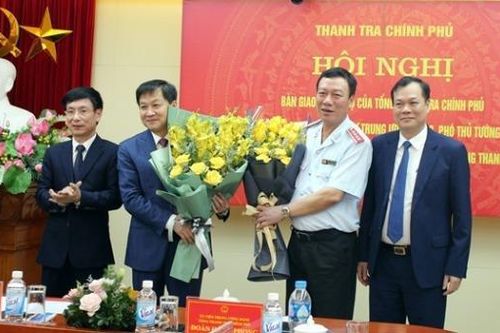 Bàn giao công tác Tổng Thanh tra Chính phủ