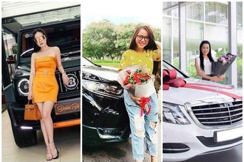 Soi xế hộp bạc tỷ của Di Băng, Hải Băng và loạt 'mỹ nhân' Việt được chồng tặng