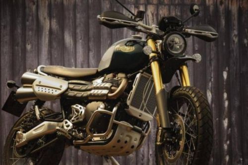 Mô tô cổ điển Triumph Scrambler 1200 Steve McQueen Edition 2021 ra mắt