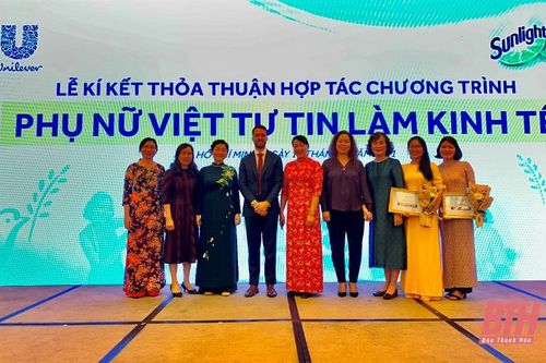 Thanh Hóa có 6 cá nhân đoạt Giải 'Phụ nữ Việt tự tin làm kinh tế'