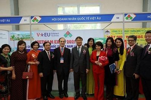 Vietnam Expo 2021 tạo cơ hội cho Chi hội Doanh nhân Quốc tế Việt Âu tìm đối tác