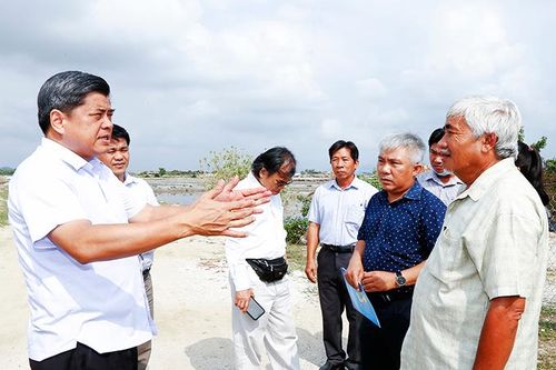 Bộ Nông nghiệp và Phát triển nông thôn: Khảo sát tình hình sản xuất muối tại Ninh Hòa