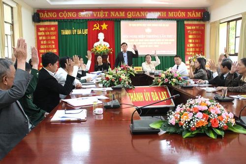 Lập danh sách chính thức 54 người ứng cử đại biểu HĐND Đà Lạt khóa XII