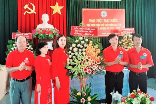 Đạ Tẻh hoàn thành đại hội chữ thập đỏ cấp cơ sở
