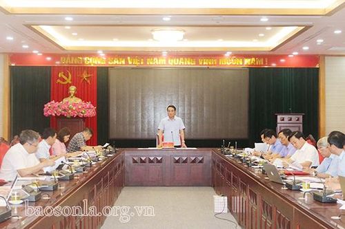 Rà soát nội dung chuẩn bị Hội nghị xúc tiến đầu tư tỉnh Sơn La năm 2021