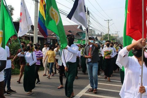 Thủ lĩnh biểu tình ở Myanmar bị bắt giữ