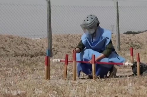 Đội rà phá bom mìn toàn nữ ở Iraq