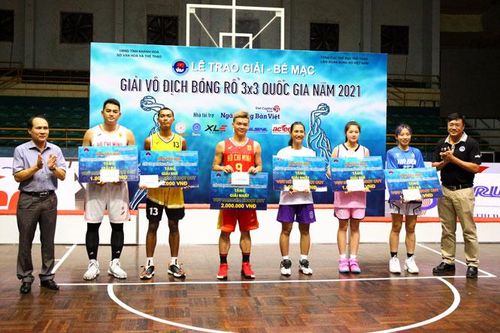 Bóng rổ Hà Nội vượt chỉ tiêu huy chương tại các Giải vô địch quốc gia năm 2021