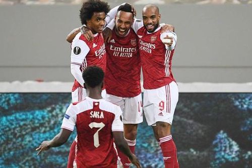 Video clip bàn thắng trận Slavia Praha vs Arsenal