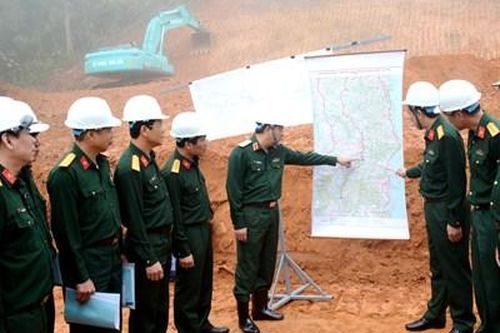Khắc phục khó khăn, đẩy nhanh tiến độ thi công