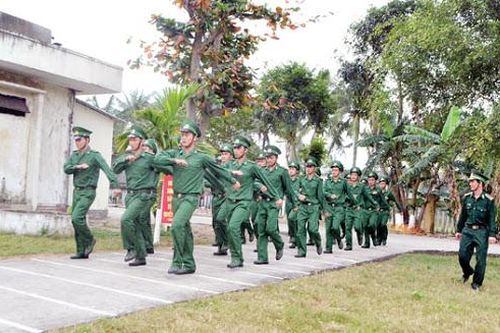 Tiêu chuẩn quân trang bảo đảm cho chiến sĩ mới nhập ngũ thuộc lực lượng BĐBP