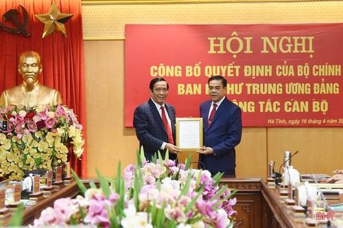 Thiếu tướng Võ Trọng Hải giữ chức Phó Bí thư Tỉnh ủy Hà Tĩnh