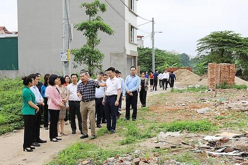 Quận Bắc Từ Liêm còn nhiều dự án đầu tư có vốn ngoài ngân sách triển khai chậm