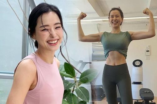 Đẳng cấp hoa hậu Hàn đẹp nhất thế giới, tuổi 38 mặt xinh, bụng múi cuồn cuộn
