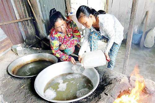 An Giang: Mùa nấu đường thốt nốt