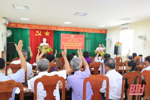 Ủy ban MTTQ huyện Thiệu Hóa tổ chức hội nghị hiệp thương lần 3