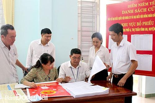 Huyện Vĩnh Cửu: Tích cực chuẩn bị cho ngày bầu cử