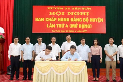 Yên Sơn triển khai nhiệm vụ quý II - 2021