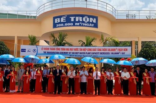 Bình Dương: Khánh thành nhà máy nước Tân Hiệp mở rộng