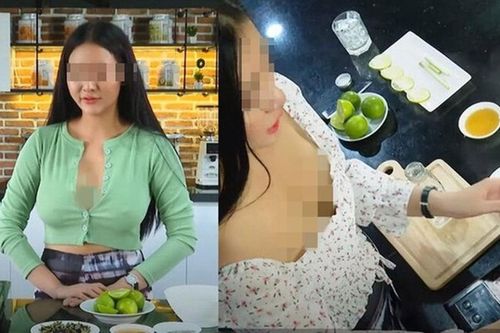 Cách ăn mặc phản cảm dạy nấu ăn bị dân tình 'ném đá' thậm tệ