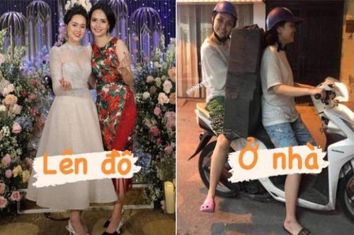 Bà xã Duy Mạnh rủ chị gái 'đu trend' biến hình, netizen giật mình