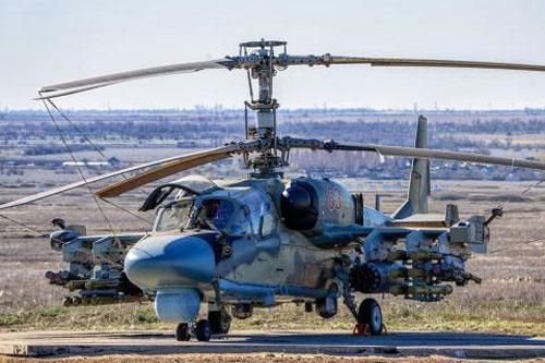 Nga tăng tầm đánh cho Ka-52 tại Syria lên 12km