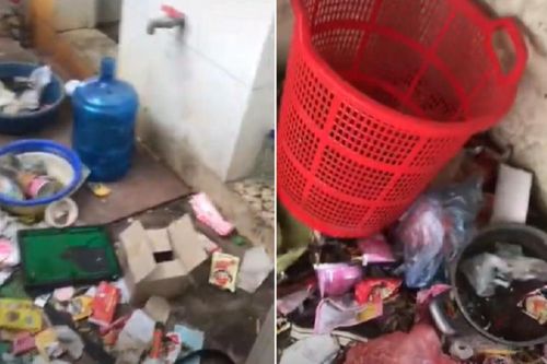 Clip: Chủ nhà tá hỏa vì căn nhà 3 tầng cho thuê ngày nào bỗng chốc ngập tràn... trong rác