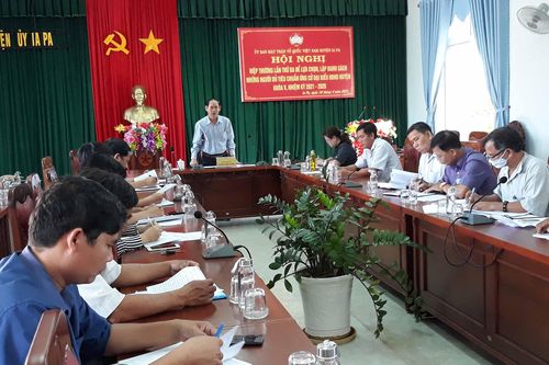 Ia Pa giới thiệu 53 người ứng cử đại biểu HĐND huyện nhiệm kỳ 2021-2026