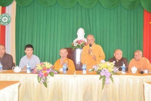 Tây Ninh: Ban Trị sự tỉnh tiếp đoàn đến tìm hiểu về an sinh xã hội