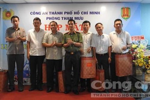 Phòng Tham mưu Công an TPHCM họp mặt truyền thống