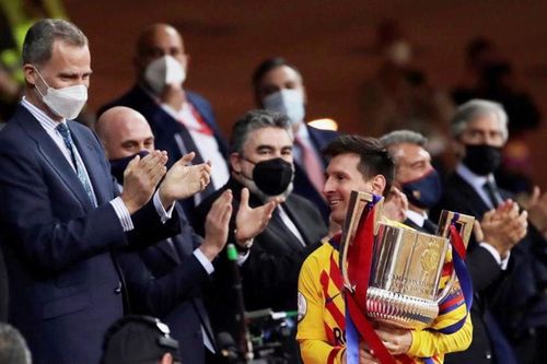Barca vô địch Cúp Nhà vua, Messi phá liền hai kỷ lục