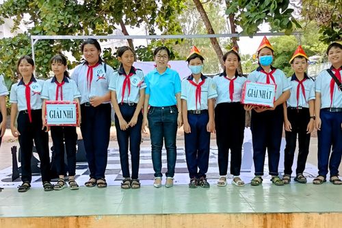 Giải cờ vua vận động cho học sinh tại huyện Tịnh Biên