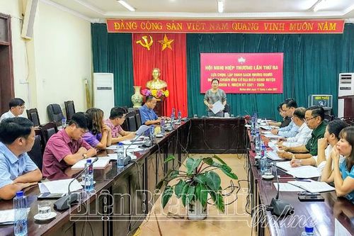 Thống nhất danh sách 52 ứng cử viên tại hội nghị hiệp thương lần 3