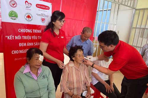 300 bệnh nhân được mổ mắt miễn phí