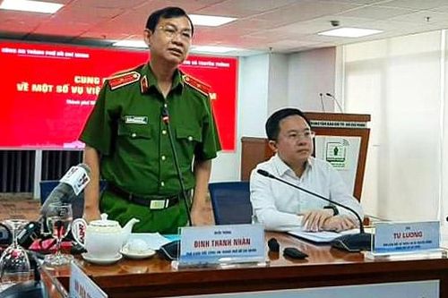 Công an thành phố Hồ Chí Minh thông tin hai vụ việc được dư luận quan tâm