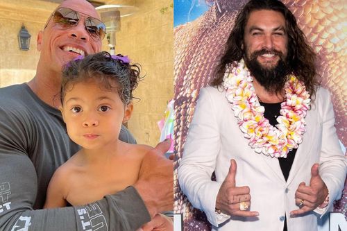 Con gái The Rock là fan của 'Aquaman' Jason Momoa