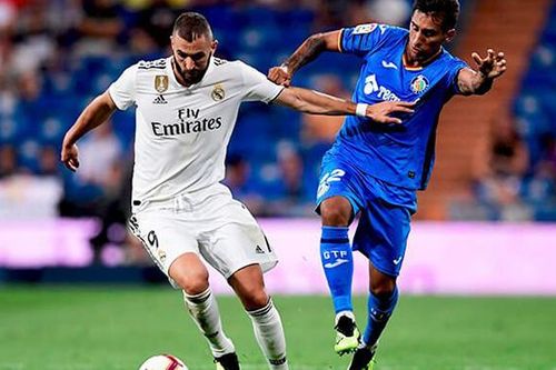Video clip bàn thắng trận Getafe vs Real Madrid