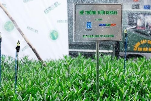 Hà Nội: Khai trương hệ thống tưới nhỏ giọt chạy bằng năng lượng mặt trời