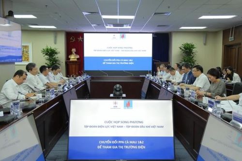 Petrovietnam và EVN tăng cường hợp tác trong lĩnh vực điện