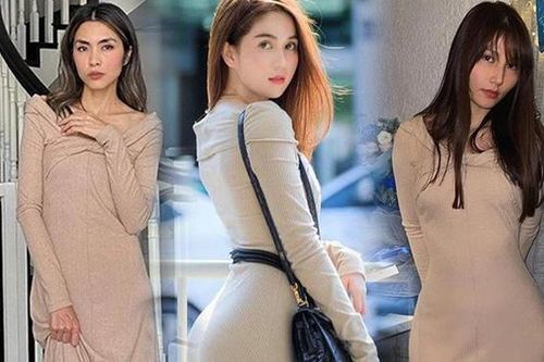 Lạ đời, trời đang vào hè nóng hừng hực, 3 mỹ nhân Việt thi nhau đụng chiếc váy len