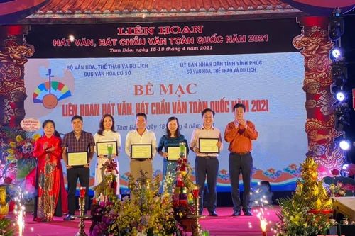 Thanh Hóa giành Giải A tại Liên hoan hát văn, hát chầu văn toàn quốc năm 2021
