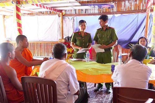 Tâm tình nữ chiến sĩ cấp căn cước công dân nơi biên giới
