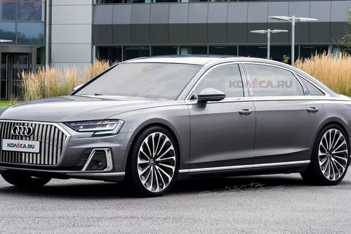 Xem trước hình ảnh Audi A8L mới, đối trọng Mercedes-Maybach S-Class
