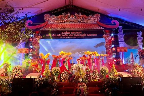Bế mạc Liên hoan hát văn, hát chầu văn toàn quốc tại Vĩnh Phúc