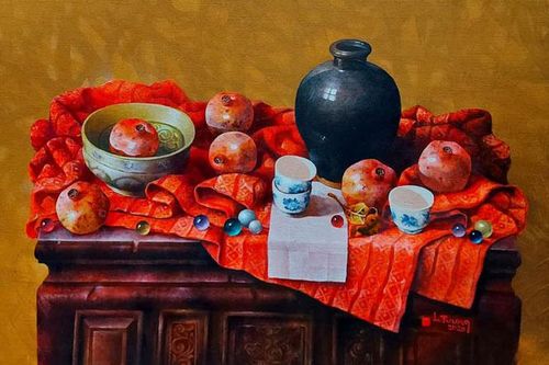 Triển lãm tranh trực tuyến quyên góp xây nhà cho người khó khăn