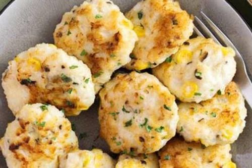 Thơm ngon món chả hải sản và ngô nấm