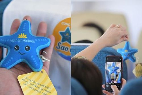 Netizen thích thú với thông điệp cực ý nghĩa từ 'chuyến bay sao biển' của Vietnam Airlines