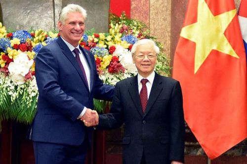 Tổng bí thư gửi điện mừng lãnh đạo đảng Cộng sản Cuba
