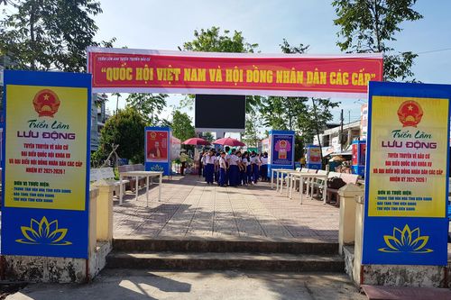 Kiên Giang ra quân tuyên truyền lưu động về bầu cử